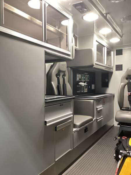 Photo of Village of Posen Ambulance Interior View 5