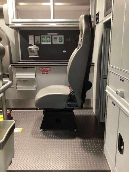 Photo of Village of Posen Ambulance Interior View 4