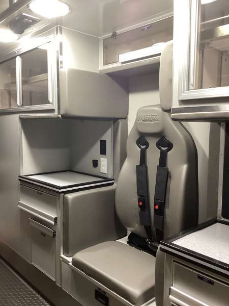 Photo of Village of Posen Ambulance Interior View 3