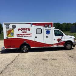 Photo of Village of Posen Ambulance Side View 2