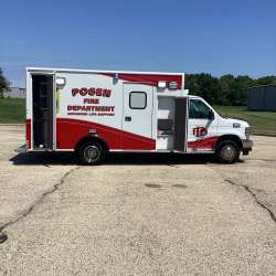 Photo of Village of Posen Ambulance Side View Open 2