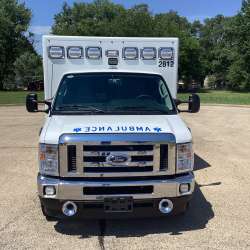 Photo of Village of Posen Ambulance  Front View