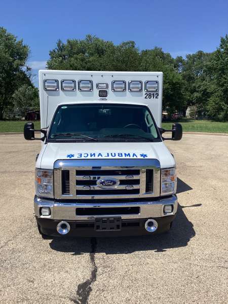 Photo of Village of Posen Ambulance  Front View