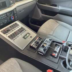 Photo of Troy Fire Protect Dist. Ambulance Interior Console View