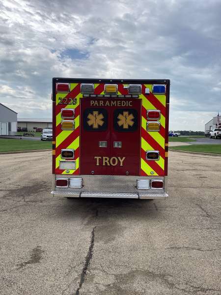 Photo of Troy Fire Protect Dist. Ambulance Back View
