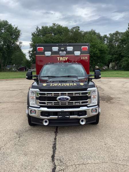Photo of Troy Fire Protect Dist. Ambulance Front View