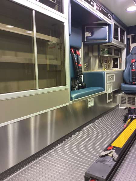 Photo of Metrowest Ambulance Interior View 2