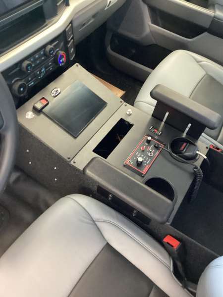 Photo of Metrowest Ambulance Interior Console View
