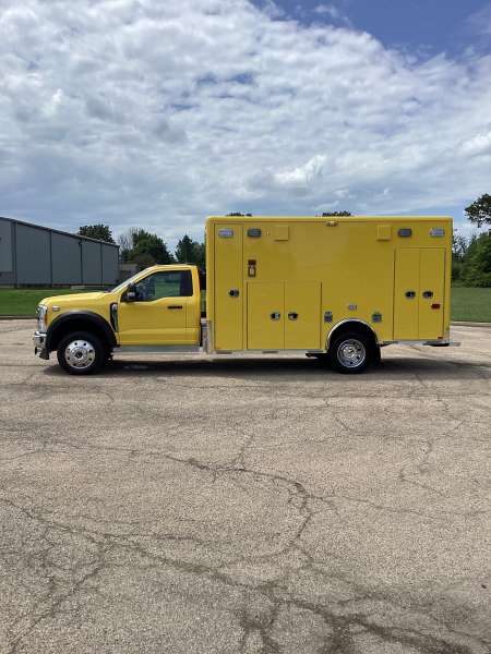 Photo of Metrowest Ambulance Side View