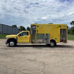 Photo of Metrowest Ambulance Side View Opened