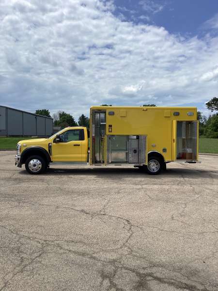 Photo of Metrowest Ambulance Side View Opened