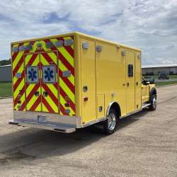 Photo of Metrowest Ambulance Side Back Angle View 2