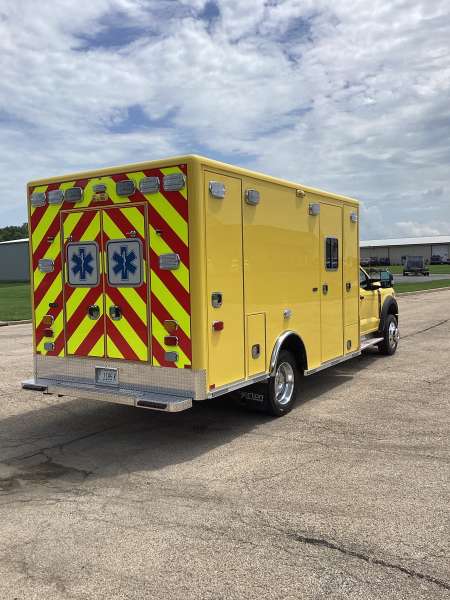 Photo of Metrowest Ambulance Side Back Angle View 2
