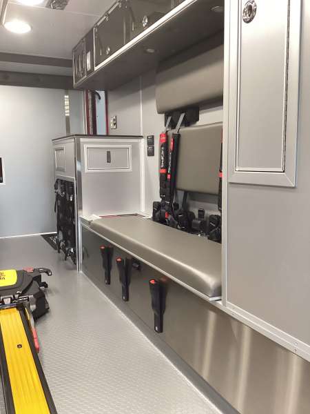 Photo of Highland Park Ambulance Interior View 3