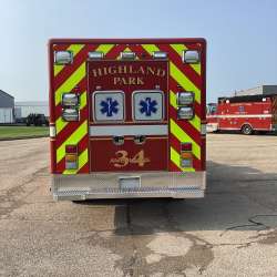 Photo of Highland Park Ambulance Back View