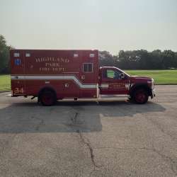 Photo of Highland Park Ambulance Side View 2
