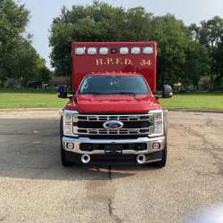 Photo of Highland Park Ambulance Front View