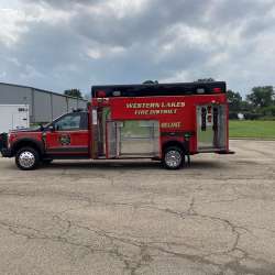 Photo of Western Lakes Ambulance Side View Opneed
