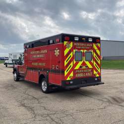 Photo of Western Lakes Ambulance Back Side Angle View