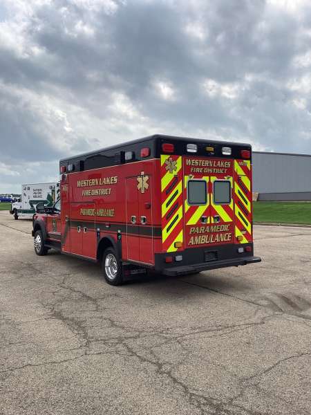Photo of Western Lakes Ambulance Back Side Angle View