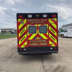 Photo of Western Lakes Ambulance Back View