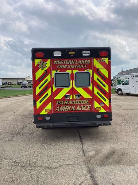 Photo of Western Lakes Ambulance Back View