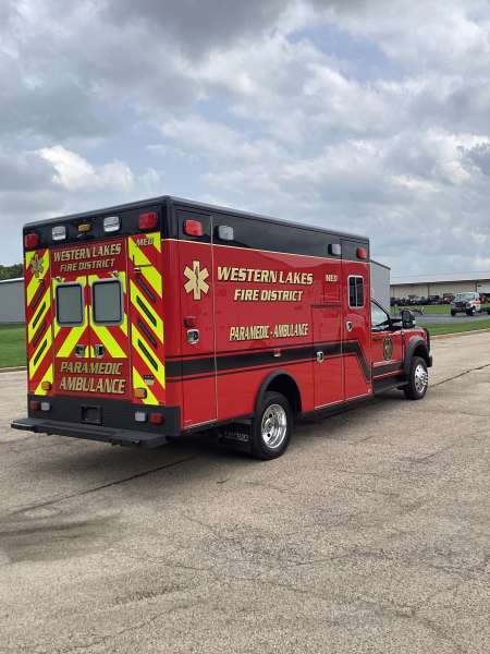 Photo of Western Lakes Ambulance Back Side Angle View 2