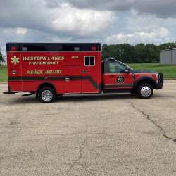 Photo of Western Lakes Ambulance Side View 2