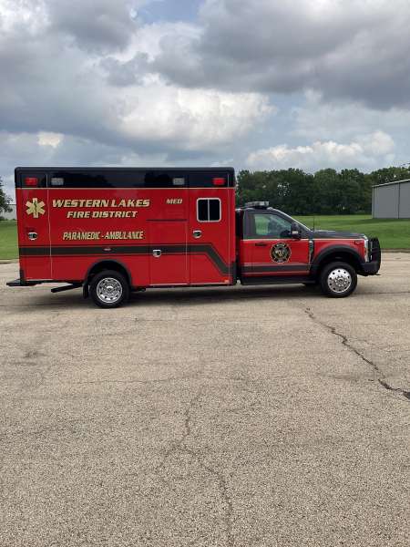 Photo of Western Lakes Ambulance Side View 2
