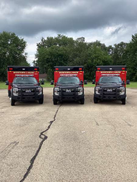 Photo of Western Lakes Ambulance All 3 Front View