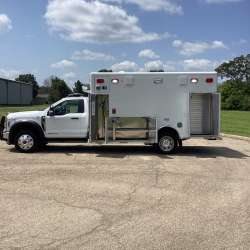 Photo of Lincolnshire 20911 Ambulance Side View Opened