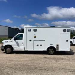 Photo of Mercy Health Systems Ambulance Side View