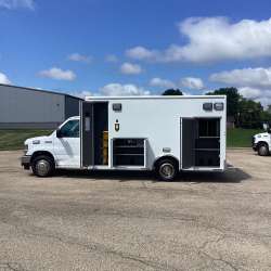 Photo of Mercy Health Systems Ambulance Side View Opened