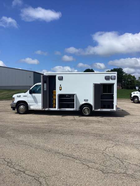 Photo of Mercy Health Systems Ambulance Side View Opened