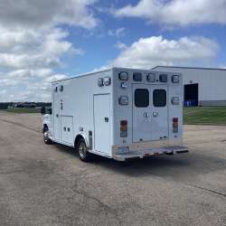 Photo of Mercy Health Systems Ambulance Back Side View