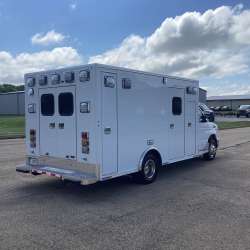 Photo of Mercy Health Systems Ambulance Side Back View 2