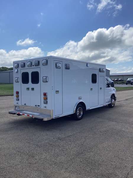 Photo of Mercy Health Systems Ambulance Side Back View 2