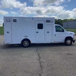 Photo of Mercy Health Systems Ambulance Side View 2