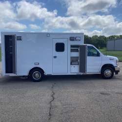 Photo of Mercy Health Systems Ambulance Side View 2 Opened