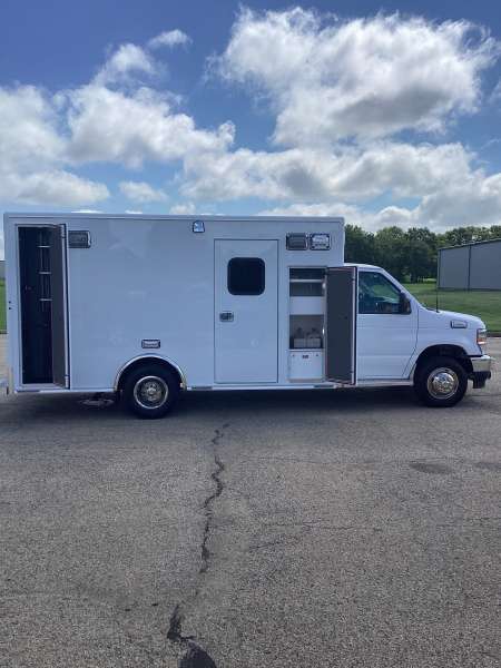 Photo of Mercy Health Systems Ambulance Side View 2 Opened