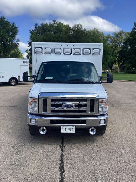 Photo of Mercy Health Systems Ambulance Front View