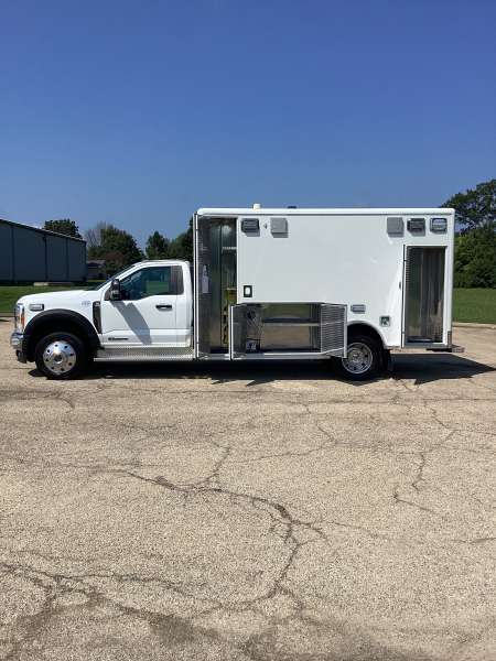 Photo of South Barry Ambulance District Remount Side View Open 1