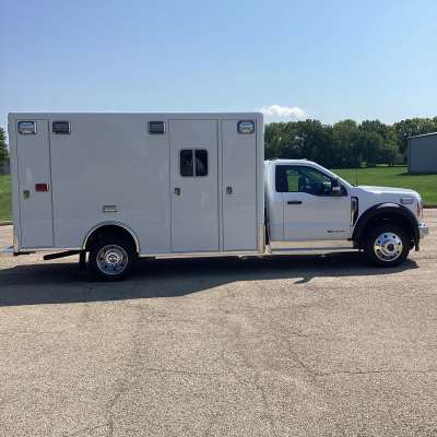 South Barry Ambulance District Remount Side View