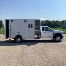 Photo of South Barry Ambulance District Remount Back Side View Open 2