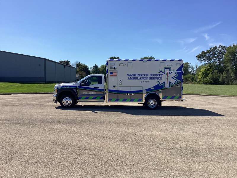 Photo of Washington County Ambulance Side View 2