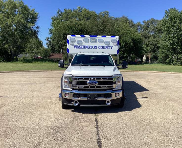 Photo of Washington County Ambulance Front View
