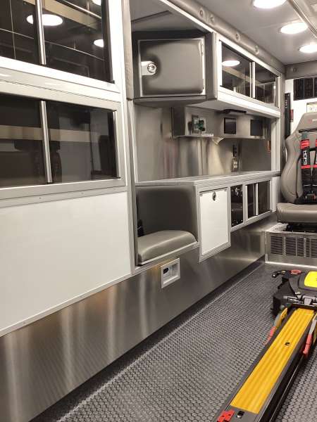 Photo of Elk Grove Fire Department Ambulance Interior View 2