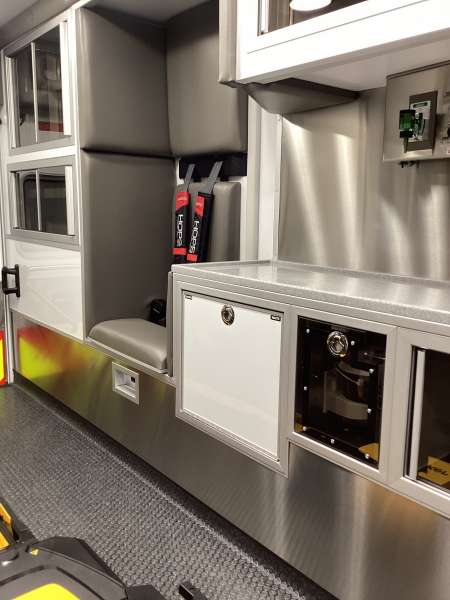 Photo of Elk Grove Fire Department Ambulance Interior View 6