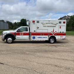 Photo of Elk Grove Fire Department Ambulance Side View 2