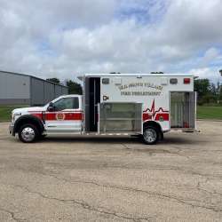 Photo of Elk Grove Fire Department Ambulance Side View 2 Opened